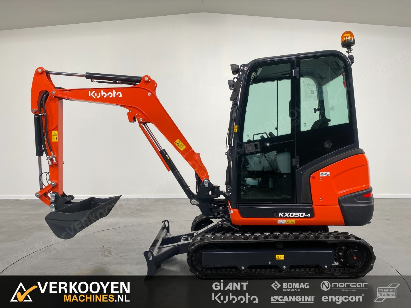 2023 Kubota KX030 4 Hi Spec VK8852 Graafmachine Minigraver