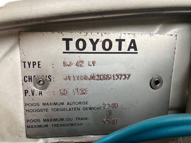 1983 Toyota Landcruiser BJ42 VK8052 | Transport | Bedrijfswagens