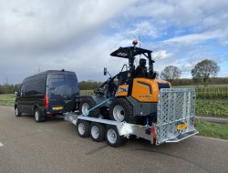 1 Ifor Williams GH146 BT 3-asser ADV1033 | Aanhangwagen | Machinetransporter