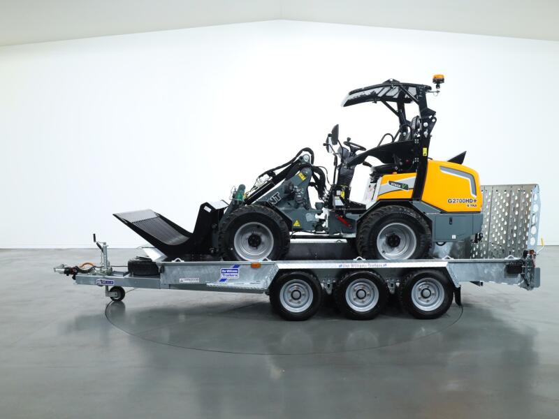 2026 Ifor Williams GH146 BT 3-asser ADV1033 | Aanhangwagen | Machinetransporter