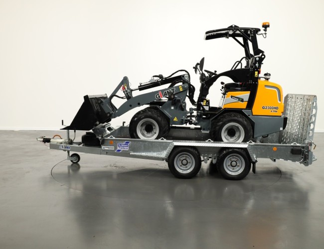 1 Ifor Williams GH126 BT ADV1038 | Aanhangwagen | Machinetransporter