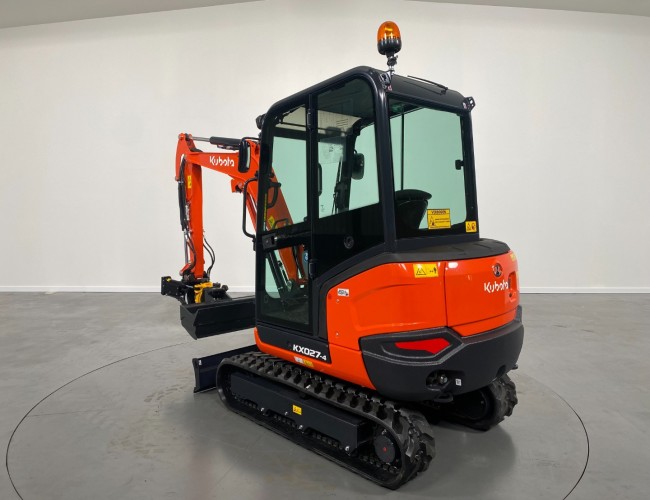 1 Kubota KX027-4 Hi Spec + Engcon EC204-CW05 ADV1047 | Graafmachine | Minigraver