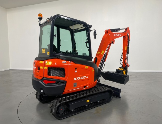 1 Kubota KX027-4 Hi Spec + Engcon EC204-CW05 ADV1047 | Graafmachine | Minigraver