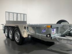 1 Ifor Williams GP126 Klep 3-asser ADV1052 | Aanhangwagen | Machinetransporter