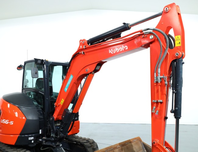 2021 Kubota U56-5 VV1309 | Graafmachine | Minigraver