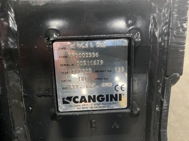 2025 Cangini Benne SQN44 Kantelbak 1200 CW05 (2,5-3,0T) (184ltr) ADV1100 | Aanbouwdelen | Kantelbak