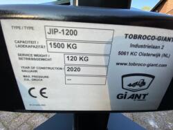 2025 Giant Hijsjib 120cm 1500kg ADV1110 | Aanbouwdelen | Jib / Hijsbok