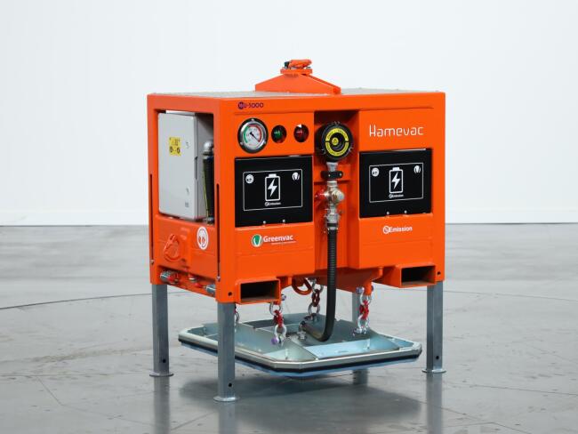 2025 Hamevac VHU-3000-AR Accu Vacuumunit ADV1117 | Vacuum techniek | Vacuum Hef Unit
