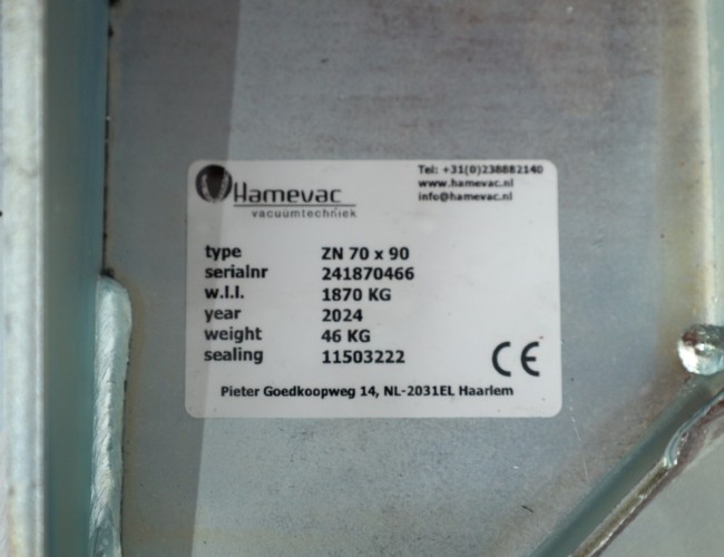 1 Hamevac VHU-3000-BER Vacuumunit ADV1118 | Vacuum techniek | Vacuum Hef Unit