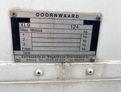 2001 Doornwaard DT7000 Gesloten BE Oplegger Commando Airco + Generator (ex-politie) VT510 | Transport | Opleggers