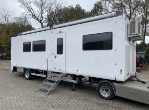 2001 Doornwaard DT7000 Gesloten BE Oplegger Commando Airco + Generator (ex-politie) VT511