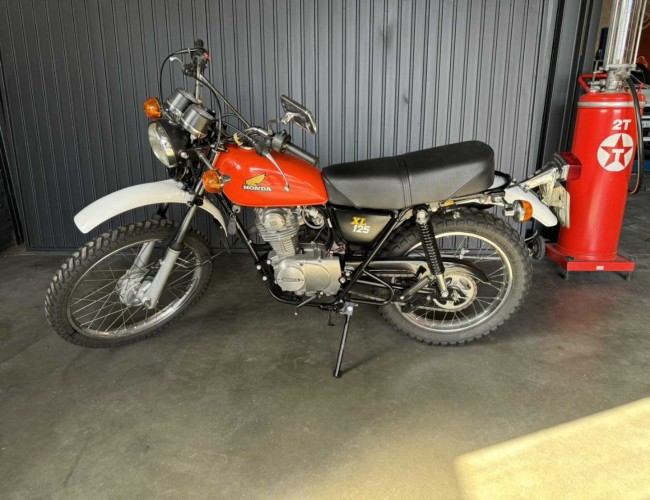 1977 Honda XL125 VK9507 | Transport | Bromfiets / Motor