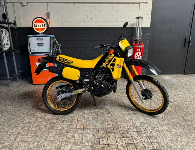 1984 Honda MTX 125 R Zwart / Geel VT546 | Transport | Bromfiets / Motor