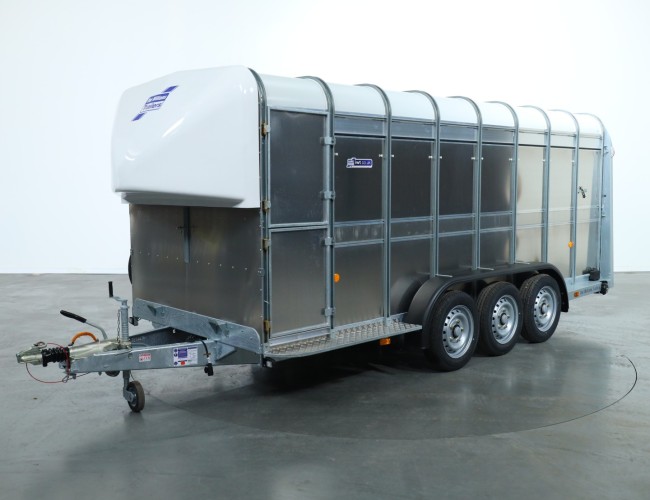 1 Ifor Williams TA510 16x6 (497x178x182cm) Veetrailer 3-asser ADV1146 | Aanhangwagen | Veetrailer