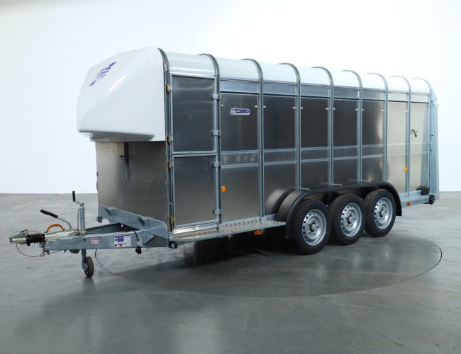 1 Ifor Williams TA510 16x6 (497x178x182cm) Veetrailer 3-asser ADV1146 | Aanhangwagen | Veetrailer