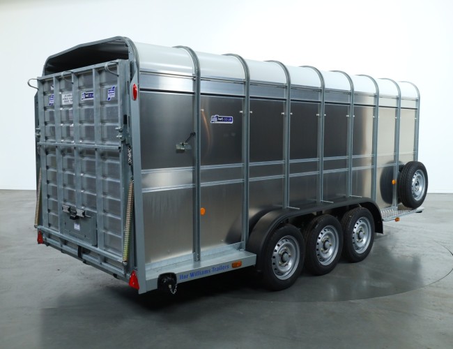 1 Ifor Williams TA510 16x6 (497x178x182cm) Veetrailer 3-asser ADV1146 | Aanhangwagen | Veetrailer