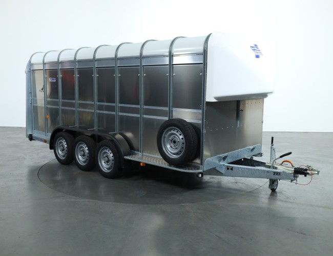 1 Ifor Williams TA510 16x6 (497x178x182cm) Veetrailer 3-asser ADV1146 | Aanhangwagen | Veetrailer