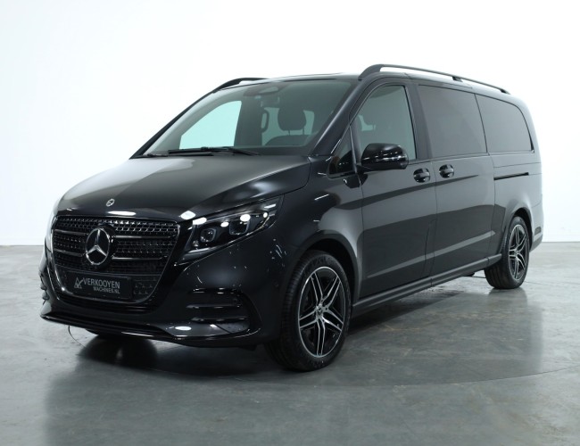 2024 Mercedes Benz V300d / Extra lang / Avantgarde / AMG / Luchtvering / 2x Electrice deur / 360 Cam / Burmester / Vol VK9762 | Transport | Bedrijfswagens