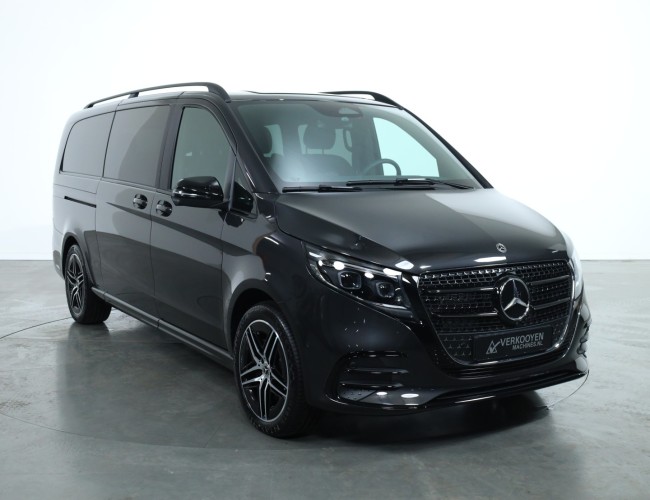 2024 Mercedes Benz V300d / Extra lang / Avantgarde / AMG / Luchtvering / 2x Electrice deur / 360 Cam / Burmester / Vol VK9762 | Transport | Bedrijfswagens