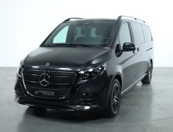 2024 Mercedes Benz V300d / Extra lang / Avantgarde / AMG / Luchtvering / 2x Electrice deur / 360 Cam / Burmester / Vol VK9762 | Transport | Bedrijfswagens