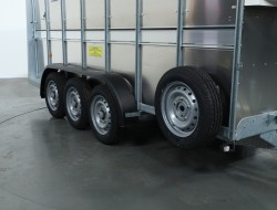 2024 Ifor Williams TA510 14x6 (427x178x182cm) Veetrailer 3-asser VT639 | Aanhangwagen | Veetrailer