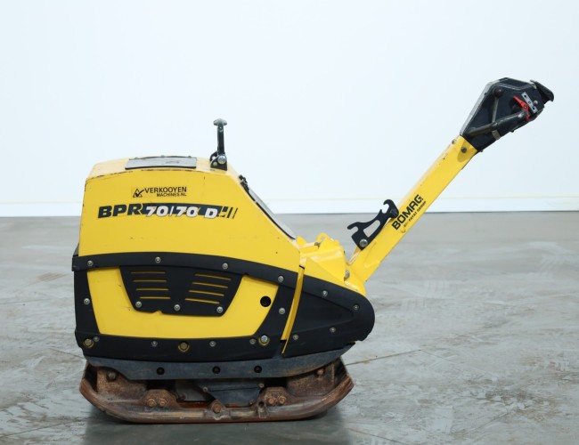 2011 Bomag BPR70/70De VK9851 | Grondverdichting | Trilplaat