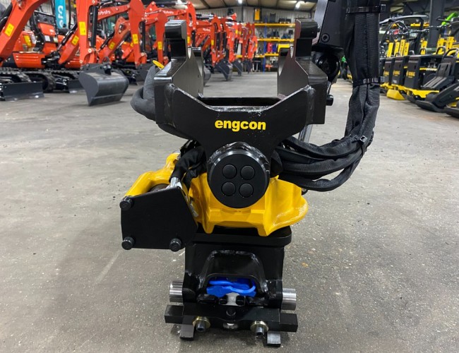 1 Engcon EC204 Tiltrotator CW05-CW05 SS9 (afneembaar) VK9887 | Aanbouwdelen | Draaikantelstuk