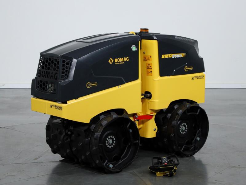 2024 Bomag BMP8500 + Economizer VK10010 | Grondverdichting | Wals