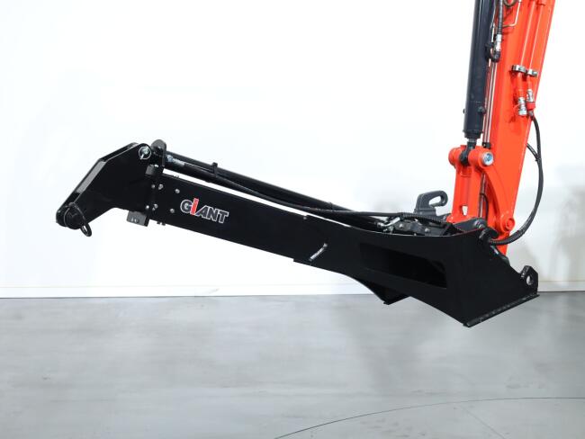 2025 Tobroco Giant Hijsbok 160-260cm Hydraulisch Giant + CW10-aanspan (GA500/50+) ADV1285 | Aanbouwdelen | Jib / Hijsbok