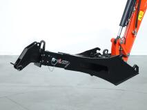 2025 Tobroco Giant Hijsbok 130-200cm Mechanisch Giant + CW05-aanspan (GA400) ADV1286 | Aanbouwdelen | Jib / Hijsbok