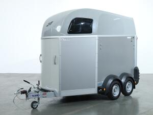 2025 Ifor Williams HBEco 506 Paardentrailer 2-paards (zilver) VT778 | Aanhangwagen | Paardentrailer