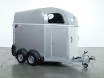 2025 Ifor Williams HBEco 506 Paardentrailer 2-paards (zilver) VT778 | Aanhangwagen | Paardentrailer