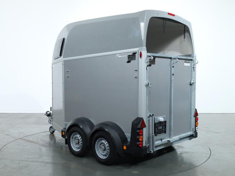 2025 Ifor Williams HBEco 506 Paardentrailer 2-paards (zilver) VT778 | Aanhangwagen | Paardentrailer