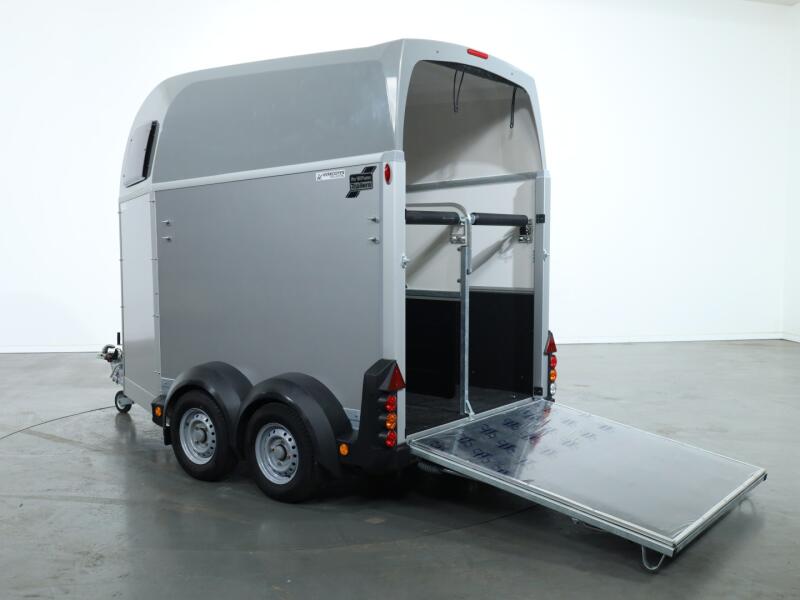 2025 Ifor Williams HBEco 506 Paardentrailer 2-paards (zilver) VT778 | Aanhangwagen | Paardentrailer