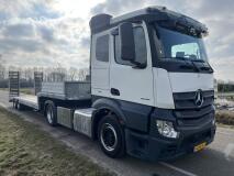2018 Mercedes Benz Actros 1836 + Veldhuizen P48-2 Semi Dieplader (22-ton) VT798 | Transport | Vrachtwagen