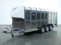 2026 Ifor Williams TA510 16x6 (497x178x182cm) Veetrailer 3-asser VT1020 | Aanhangwagen | Veetrailer