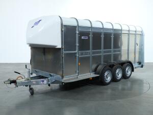 2026 Ifor Williams TA510 16x6 (497x178x182cm) Veetrailer 3-asser VT1020 | Aanhangwagen | Veetrailer