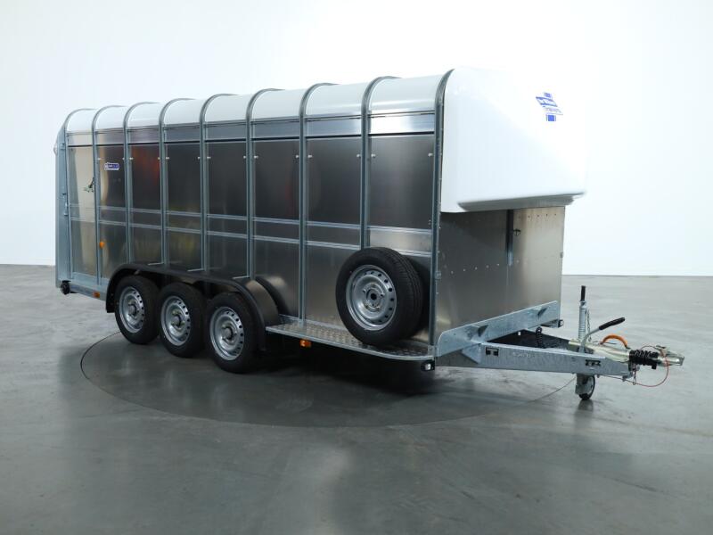 2026 Ifor Williams TA510 16x6 (497x178x182cm) Veetrailer 3-asser VT1020 | Aanhangwagen | Veetrailer