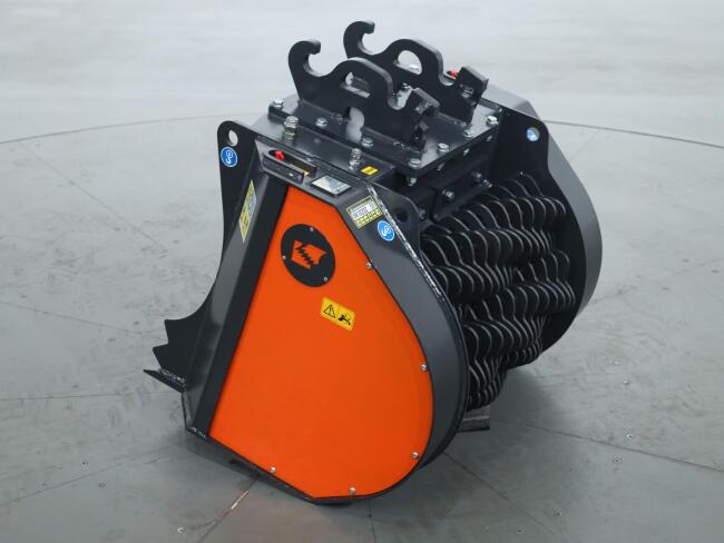 2026 Cangini Benne VRC 40 Screening Bucket - Zeefbak CW05 VK10945 | Aanbouwdelen | Zeef bak