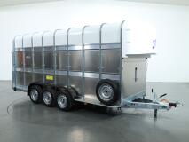 2026 Ifor Williams TA510 16x7 (497x178x212cm) Dubbeldeks Schapentrailer/ Veetrailer VT1087 | Aanhangwagen | Veetrailer