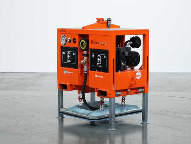 2026 Hamevac VHU-3000-AR Accu Vacuumunit VK11002 | Vacuum techniek | Vacuum Hef Unit