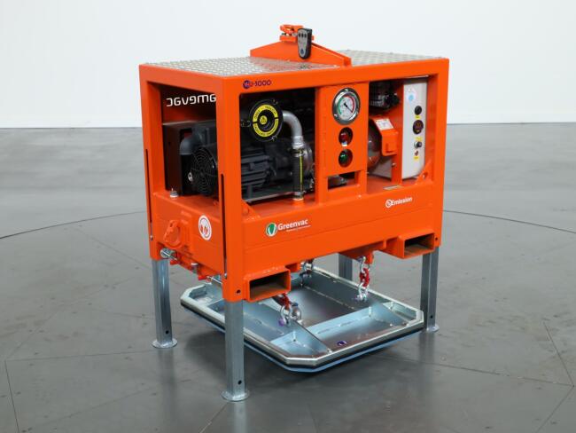 2026 Hamevac VHU-3000-AR Accu Vacuumunit VK11002 | Vacuum techniek | Vacuum Hef Unit