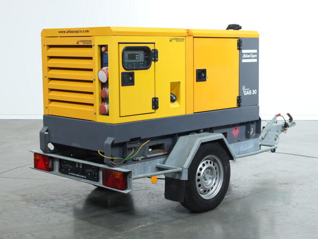 2015 Atlas Copco QAS 30 Diesel Generator / Aggregaat 30kVA 400V- 50Hz VV1538 | Overige | Aggregaten