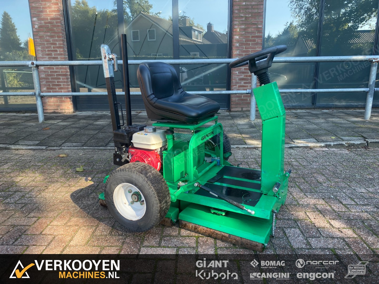 Graden 1200 Greens Roller | Grondverdichting | Wals - Verkooyen Machines BV