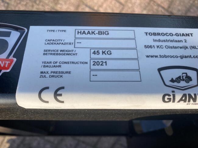 1 Giant Big Bag Hijsbok / Jib DV850 | Aanbouwdelen | Jib / Hijsbok